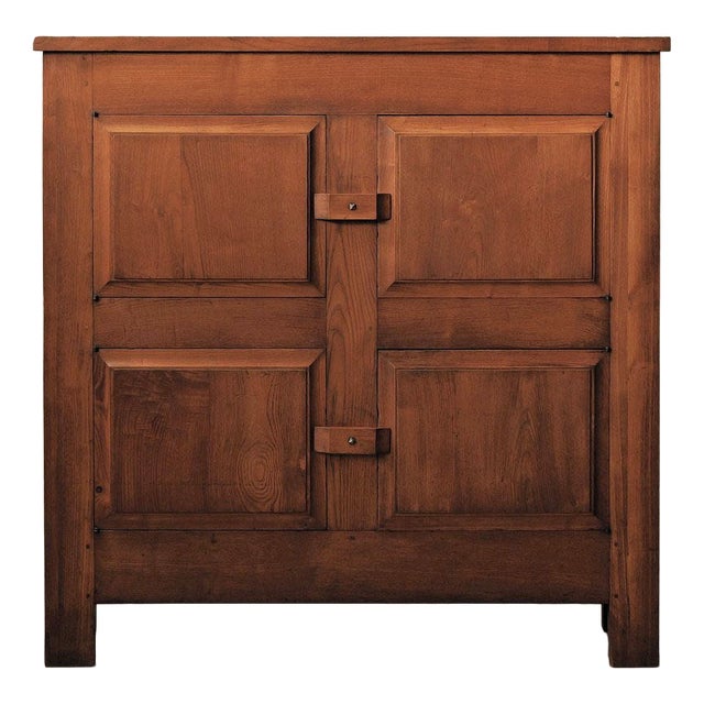 Oak 4-Door Sideboard, France, 1960s For Sale