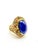 Bochic "Orient" Vintage Sapphire & Multi Gem Ring Set In 18K Yellow Gold & Silver For Sale - Image 9 of 18