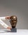 This early 20th century sculpture from Belgium is finished in chocolate, worked in bronze. Its form follows honest, well-...