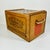 1990s Vintage Boho Chic Americana Rustic Commemorative Biscuit Pine Box Game Board For Sale - Image 13 of 18