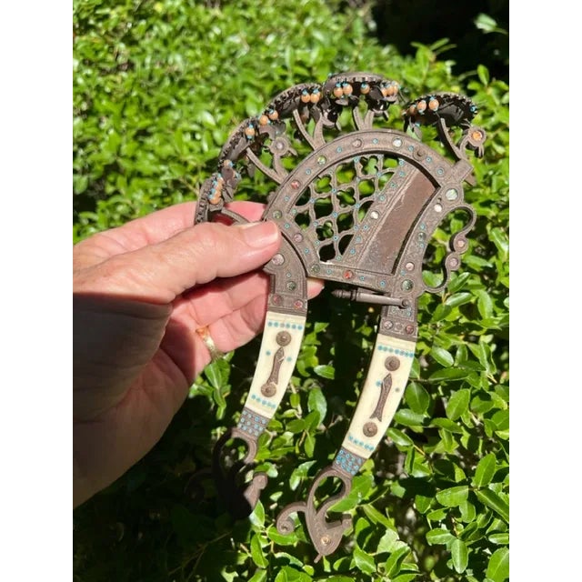 1820 Turkish Betel Nut Cutter For Sale - Image 11 of 12