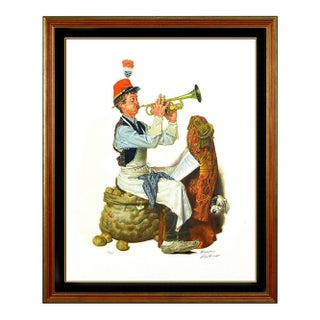 1970s Trumpeter, Norman Rockwell For Sale