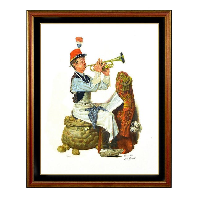 1970s Trumpeter, Norman Rockwell For Sale