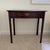 Kittinger Side Table Simple mahogany table easy to place beside a chair or beside a bed. 29” x 16” x 28”