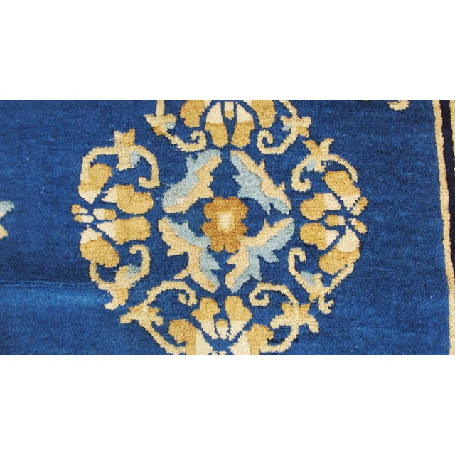 Antique Art Deco Chinese Peking Dragon Carpet For Sale - Image 10 of 10