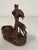 19th Century Swiss Black Forest Carving of a Stag and Tree Nut Dish For Sale - Image 10 of 12