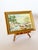 Mid 20th Century Vintage Small Landscape Oil Painting on Board, Signed Seidel, Framed For Sale In Dallas - Image 6 of 9