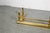 Vintage Brass English Georgian Style Fireplace Fender For Sale - Image 4 of 5