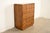 Drexel Heritage Drexel Heritage Mid-Century Modern Hollywood Regency Campaign Walnut Highboy Dresser, 1970s For Sale - Image 4 of 15