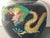 Vintage Chinese Cloisonné Dragon Ginger Jar W/ Lid, Decorative Collectible Vase For Sale - Image 11 of 12