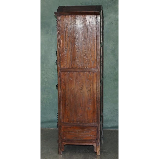 Antique Korean Elm Jang Cabinet with Iron Mounts, 1900 For Sale - Image 13 of 18