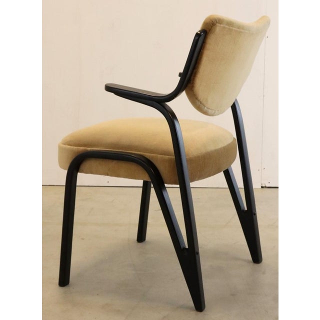 Wood Vintage Fehrbellin Armchair in Wood & Fabric For Sale - Image 7 of 15