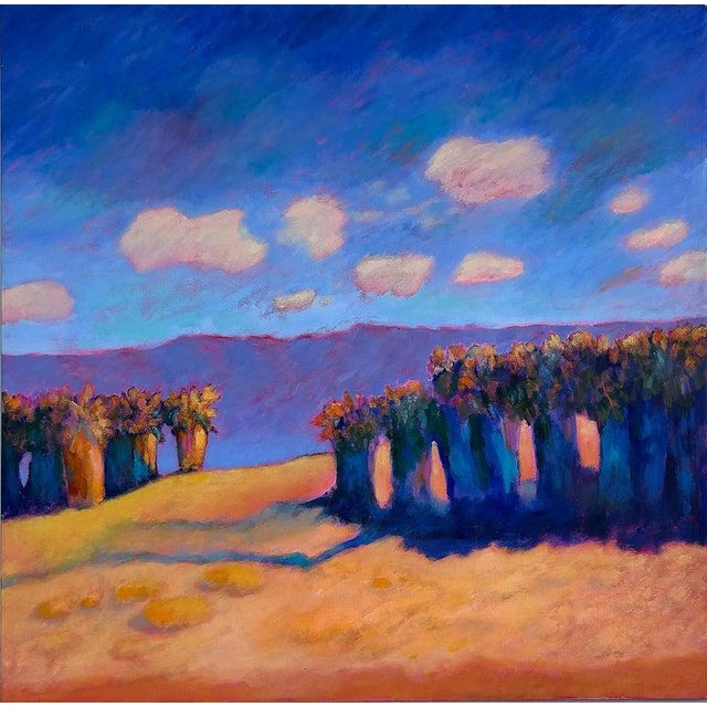 Late 20th Century Barbara Sowle Santa Barbara, Ca Landscape Painting on Canvas For Sale In Miami - Image 6 of 7