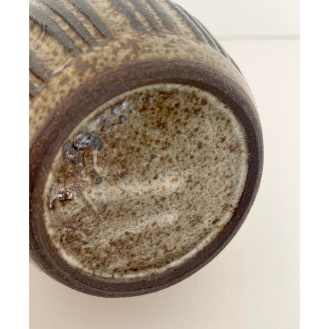 Handcrafted Ceramic Jar For Sale In San Francisco - Image 6 of 6