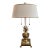 Vintage Brass Pineapple Table Lamp For Sale