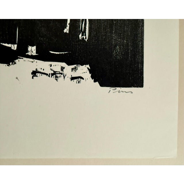 Jacob Pins, German Expressionist Woodcut Print Pencil Signed israeli Jerusalem Jacob Pins For Sale In Miami - Image 6 of 7