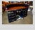 1950s 1950s Industrial Roll-Top Metal Tanker Desk With Brass Detailing For Sale - Image 5 of 7