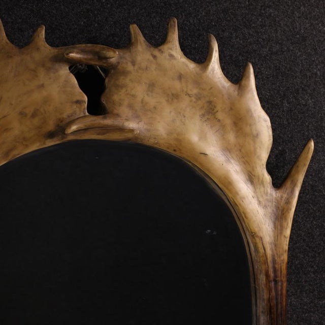 Glass Vintage French Mirror, 1980s For Sale - Image 7 of 13