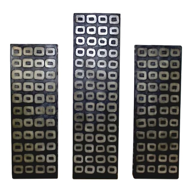 Rare 1970s Set of 3 Modern Floor Lamps | Room Divider For Sale