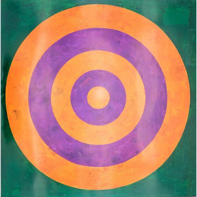 Jasper Johns (1930) Target 1967-1969 Original color poster On poster paper, 68 x 68 cm (approx. 27 x 27 inches) Very good...