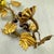 Italian Gold Leaf Tole Peinte Grape Vine Candle Sconce For Sale - Image 15 of 16
