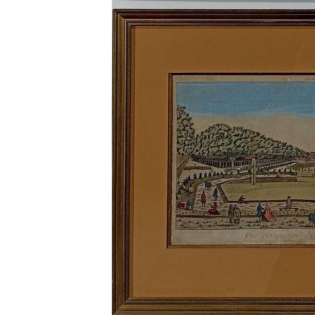 French Landscapes, 19th Century, Engravings, Set of 2 For Sale - Image 3 of 6