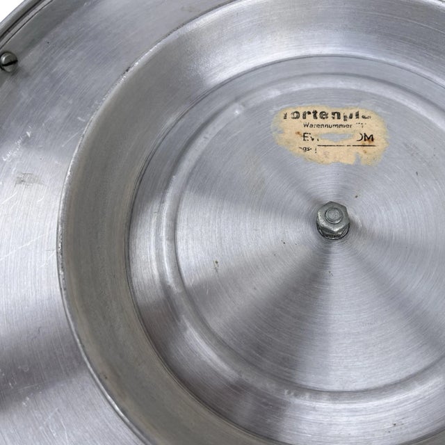 Metal Turntable, New Look Cake Tin, Germany, 1960s. For Sale - Image 7 of 10