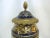 Late 19th Century Painted Cherubs Antique Cobalt Bleu De Roi Gilt Metal French Lidded Urn For Sale - Image 5 of 9