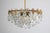 Mid-Century Modern Large Chandelier in Brass & Crystal from Palwa, 1960s For Sale - Image 3 of 13