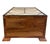 Brown Vintage Indian Bone and Ebony Inlaid Work Box For Sale - Image 8 of 10