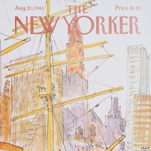 Not Yet Made - Made To Order SAMPLE - Schumacher x The New Yorker The New Yorker City-View Covers Peel & Stick Wallpaper In Multicolor For Sale - Image 5 of 7