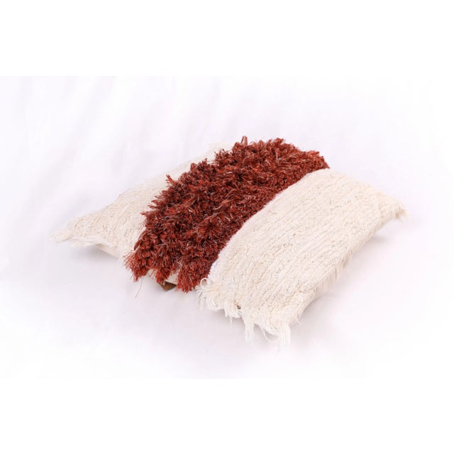 The Fringe Furry cover pillow is made of recycled cotton and linen from the waste of home textile products. As all R & U...