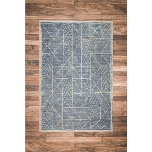 Textile 21st Century Modern Moroccan Style Wool Rug 9'11"x14'8" For Sale - Image 7 of 7