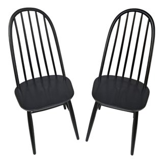 Mid-Century Modern Quaker Dining Chairs by Lucian Ercolani for Ercol, 1960, Set of 2 For Sale