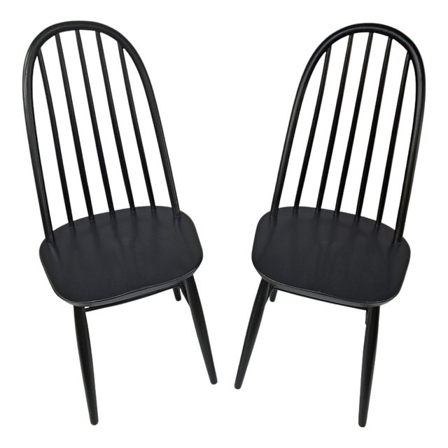 Mid-Century Modern Quaker Dining Chairs by Lucian Ercolani for Ercol, 1960, Set of 2 For Sale
