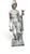 Impressive marble sculpture of Ganymede, masterfully carved in Italian marble during the 20th century. The work depicts...