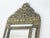 Antique Copper and Beveled Glass Mantel Mirror For Sale - Image 3 of 9