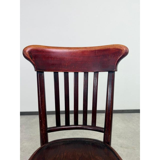 Vintage Bentwood Dining Chairs from Thonet, 1920s, Set of 10 For Sale - Image 10 of 14