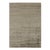 Rug & Kilim’s Solid Gray Rug in Tone-On-Tone Hand-Knotted Silk Striae For Sale