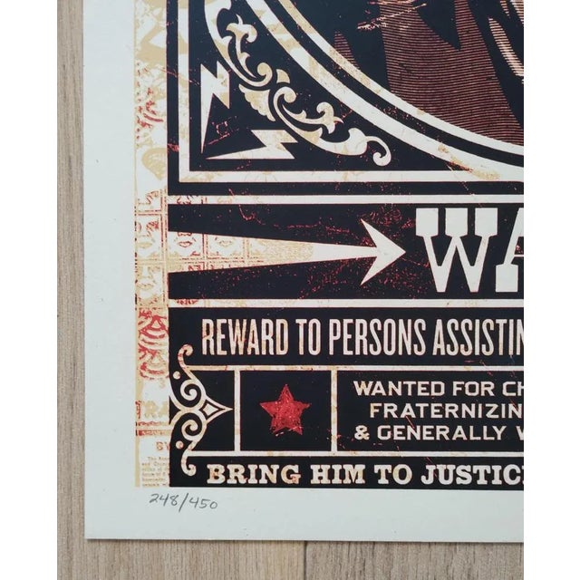 Shepard Fairey (Obey), Tom Dula White, 2012, Screenprint For Sale - Image 4 of 7