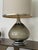 Glass Vintage Italian Smoked Glass and Chrome Table Lamp, 1980s For Sale - Image 7 of 18