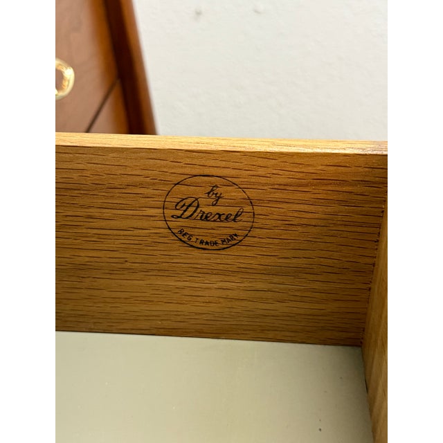 Wood Mid Century Modern Drexel Dresser For Sale - Image 7 of 12