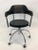 Modern Italian Black Leather Chair and Chromed Steel Frame For Sale - Image 9 of 9