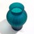 1990s Sumptuous Frosted Shades of Jade Glass Vase Curation - Group of 3 For Sale - Image 5 of 17
