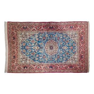 Middle Eastern Hand-Knotted Tabriz Rug For Sale