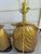 1960s E.F. Chapman Dorothy Draper Style Draped Brass Swan Lamps Pair For Sale - Image 9 of 10
