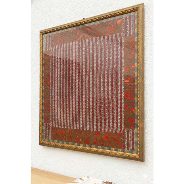 This mesmerizing piece is a complex, antique textile panel, potentially a fragment of a high-status Patola or a similarly...