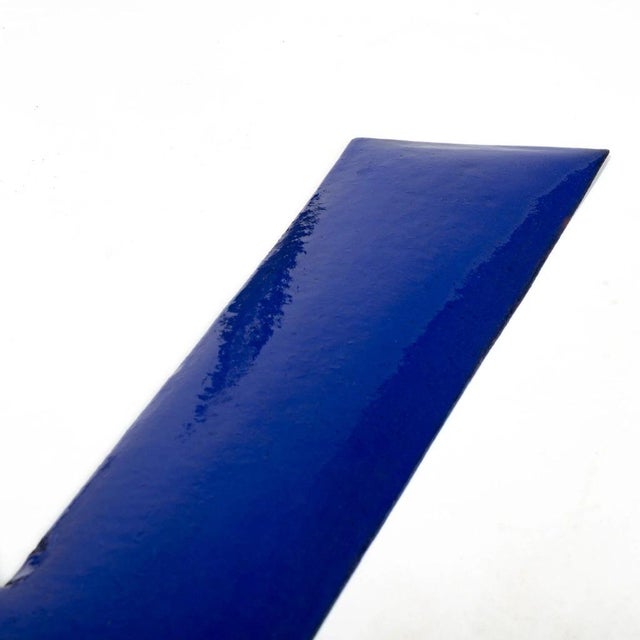 Vintage Enameled Letter Y, 1960s For Sale - Image 9 of 11