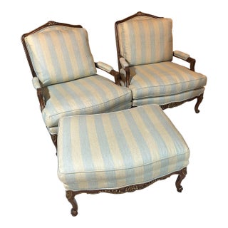 Palm Beach Regency Fauteuil Lounge Set For Sale