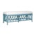 Not Yet Made - Made To Order Lillian Bench - Pool Blue For Sale - Image 5 of 8